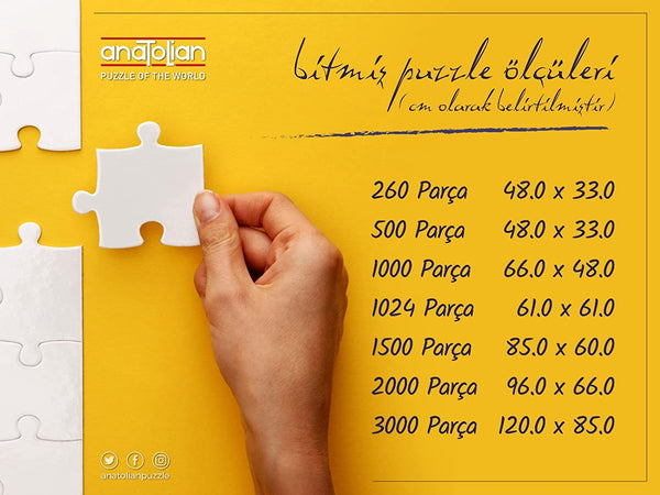 Anatolian - Mountain Cabin Jigsaw Puzzle (500 Pieces)