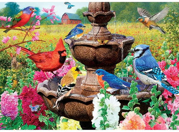 Masterpieces - Hidden Image Glow - Garden of Song Jigsaw Puzzle (500 Pieces)