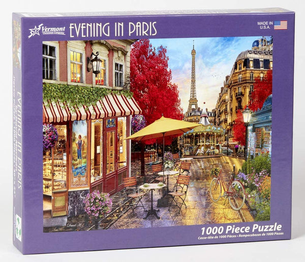 Vermont Christmas Company Evening in Paris Jigsaw Puzzle 1000 Piece