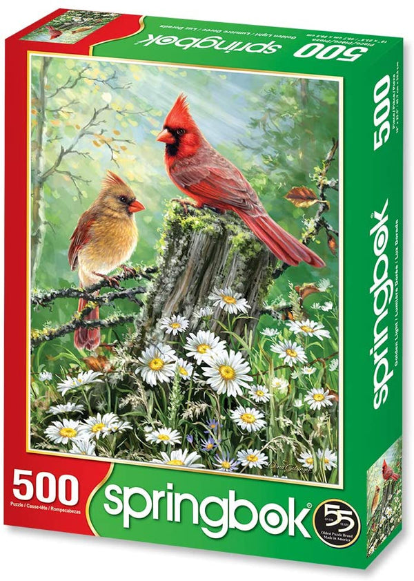 Springbok - Golden Light - 500 Piece Jigsaw Puzzle - Large 23.5