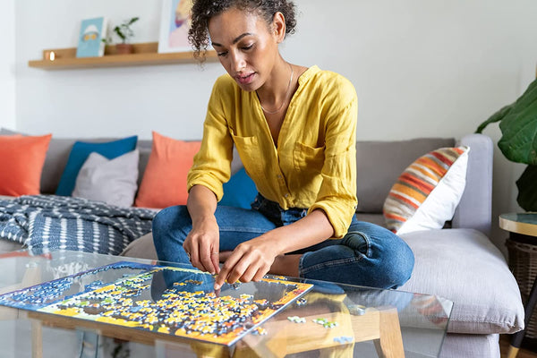 Ravensburger - Flower Hill Lane Jigsaw Puzzle (1000 Pieces)