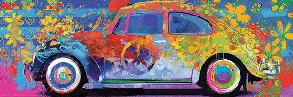 EuroGraphics - Vw Beetle Splash Panorama Jigsaw Puzzle (1000 Pieces)