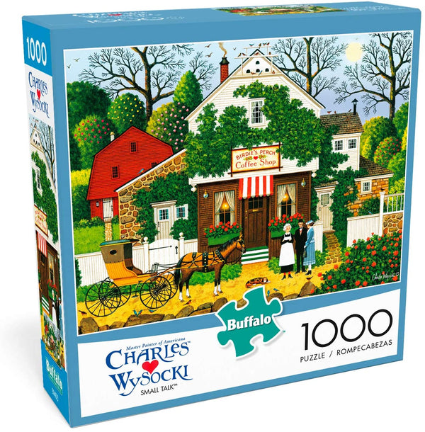 Buffalo Games - Charles Wysocki - Small Talk - 1000 Piece Jigsaw Puzzle