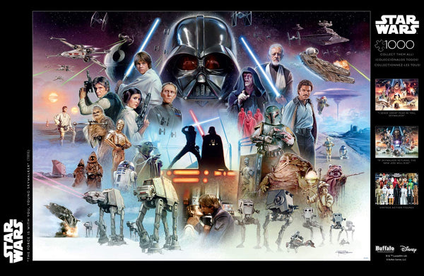 Star Wars - The Force is with You, Young Skywalker - 1000 Piece Jigsaw Puzzle
