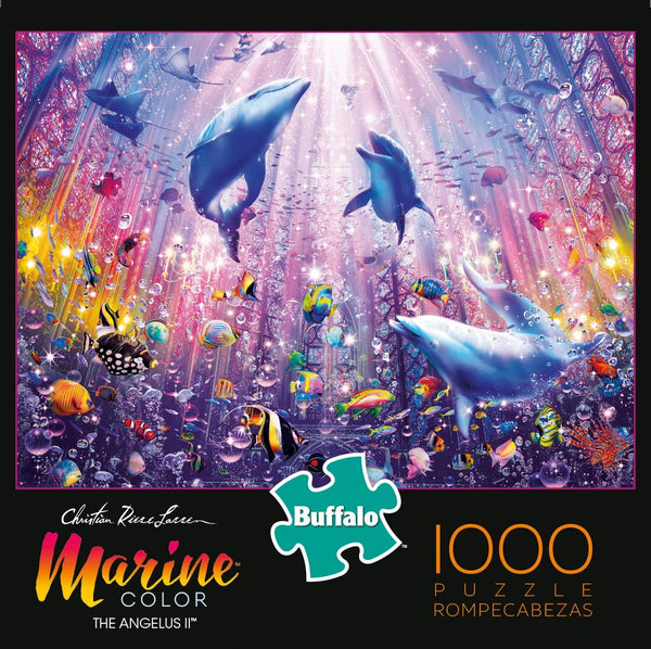 Buffalo Games - Marine Color - The Angelus II - 1000 Piece Jigsaw Puzzle
