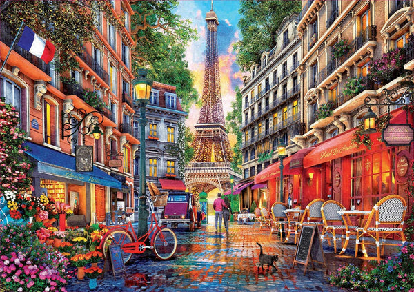 Educa - Paris by Dominic Davison Jigsaw Puzzle (1000 Pieces)