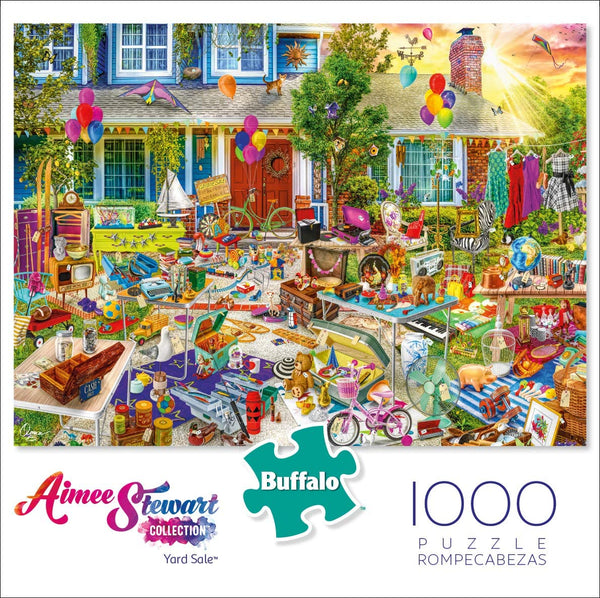 Buffalo Games - Aimee Stewart Yard Sale - 1000 Piece Jigsaw Puzzle