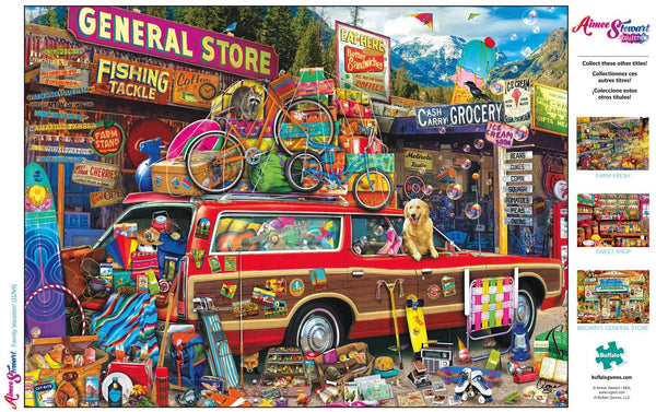 Buffalo Games - Aimee Stewart - Family Vacation - 1000 Piece Jigsaw Puzzle