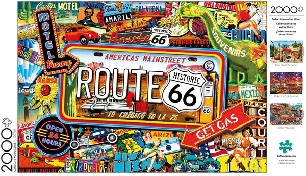 Buffalo Games - America's Main Street - 2000 Piece Jigsaw Puzzle