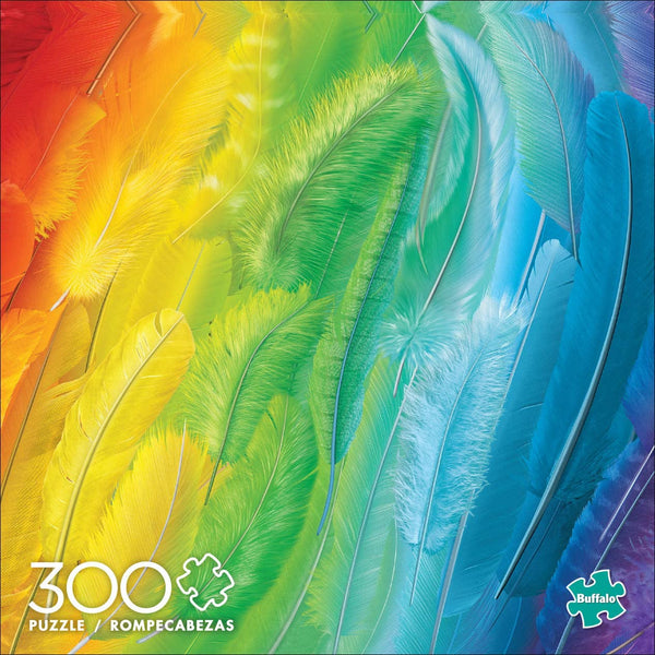 Buffalo Games - Plumes of Color - 300 Large Piece Jigsaw Puzzle