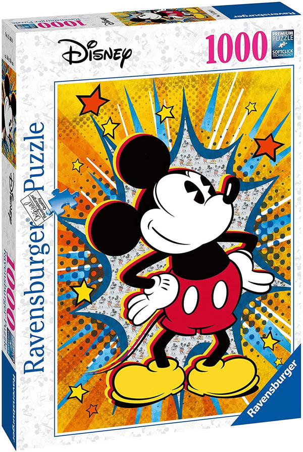 Ravensburger - Disney Retro Mickey Jigsaw Puzzle (1000 Pieces)