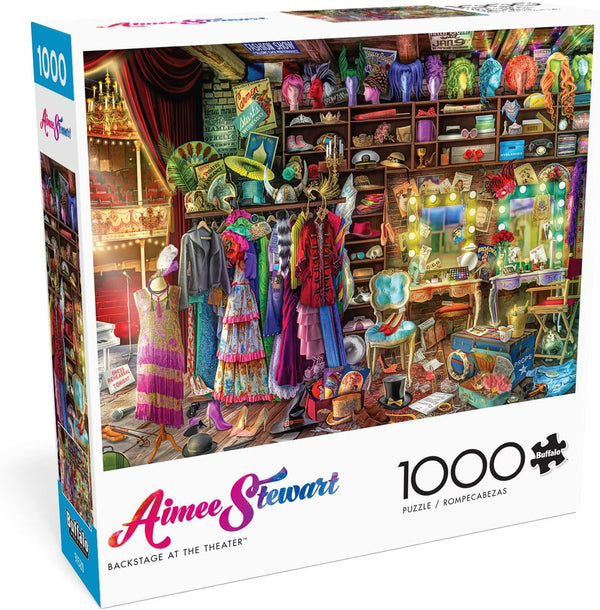 Buffalo Games - Aimee Stewart - Backstage at The Theater - 1000 Piece Jigsaw Puzzle