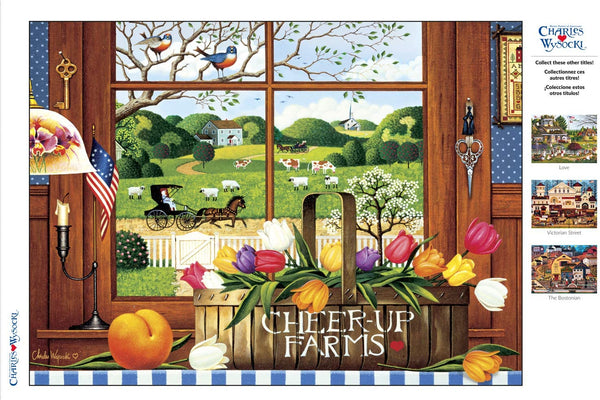Buffalo Games - Charles Wysocki - Peach of A Day - 1000 Piece Jigsaw Puzzle