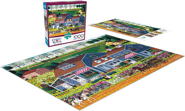 Buffalo Games - Charles Wysocki - Prairie Wind Flowers - 1000 Piece Jigsaw Puzzle