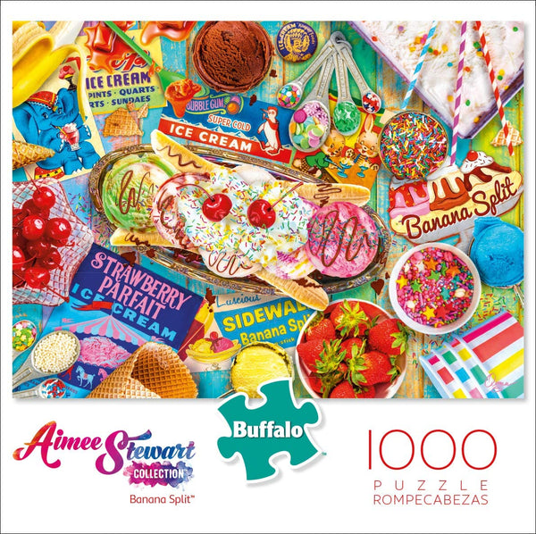 Buffalo Games - Aimee Stewart - Banana Split - 1000 Piece Jigsaw Puzzle