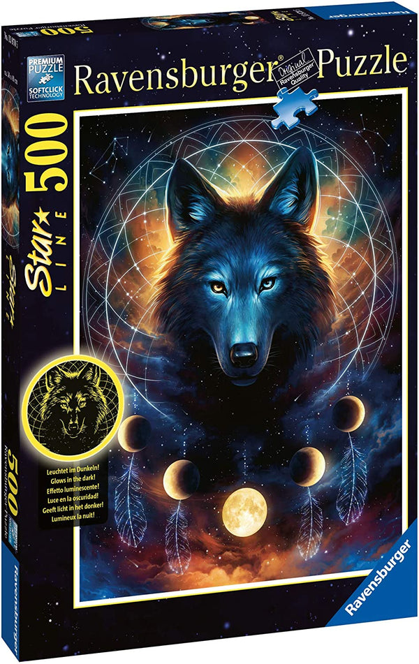 Ravensburger - Lunar Wolf Jigsaw Puzzle (500 Pieces)