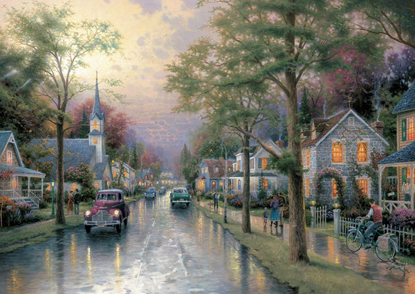 Schmidt - Thomas Kinkade - Hometown Morning Puzzle (1000-Piece) 58441