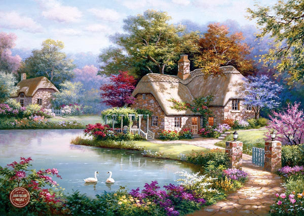 Anatolian - The Swan Cottage Jigsaw Puzzle (1500 Pieces)