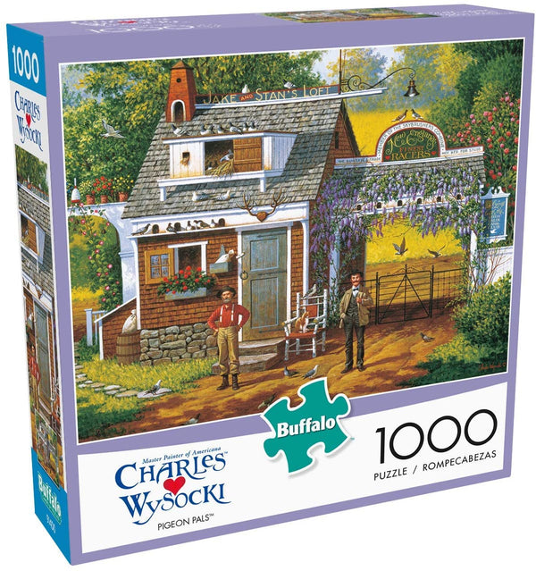 Buffalo Games - Charles Wysocki - Pigeon Pals - 1000 Piece Jigsaw Puzzle