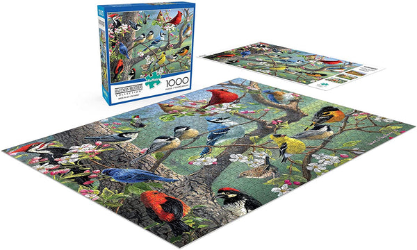 Buffalo Games - Hautman Brothers - Birds in an Orchard - 1000 Piece Jigsaw Puzzle