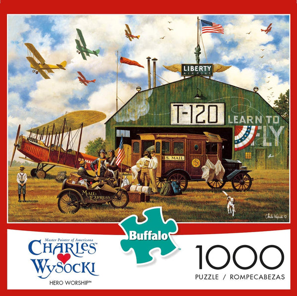 Buffalo Games - Charles Wysocki - Hero Worship - 1000 Piece Jigsaw Puzzle