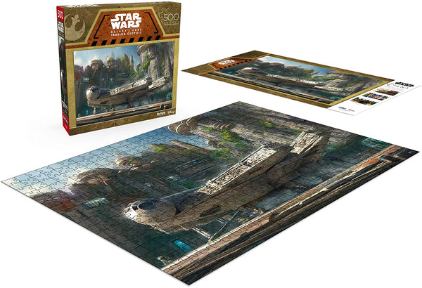 Buffalo Games - Star Wars - Galaxy's Edge Trading Post - 500 Piece Jigsaw Puzzle