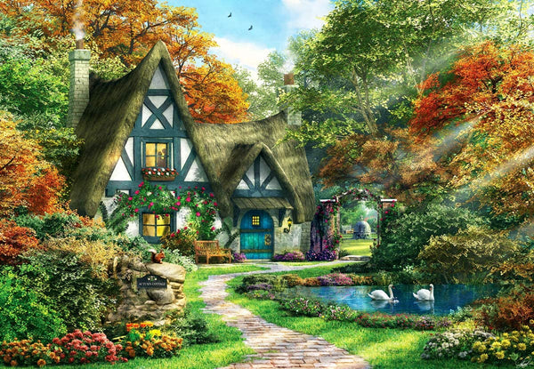 Anatolian - Autumn Cottage by Dominic Davison Jigsaw Puzzle (2000 Pieces)