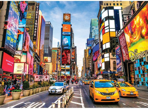 Masterpieces - Shutter Speed New York Times Square Jigsaw Puzzle (1000 Pieces)