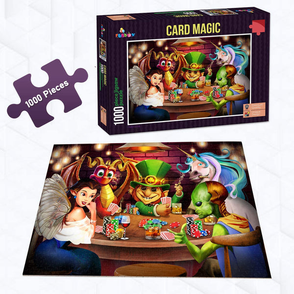 Funbox - Card Magic Jigsaw Puzzle (1000 Pieces)