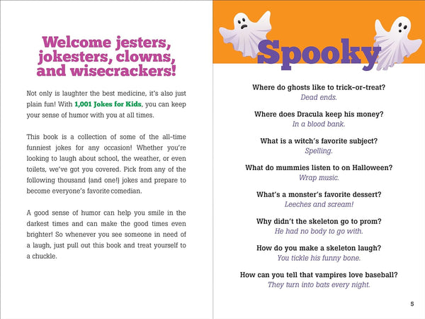 1001 Jokes for Kids (Laughs for All Ages!)