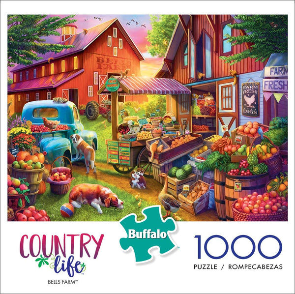 Buffalo Games - Bells Farm - 1000 Piece Jigsaw Puzzle