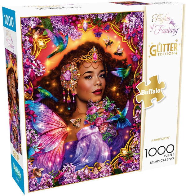 Buffalo Games - Flights of Fantasy - Summer Queen - 1000 Piece Jigsaw Puzzle