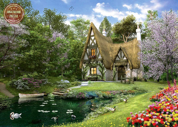Anatolian - Spring Lake Cottage Jigsaw Puzzle (3000 Pieces)