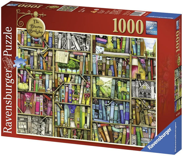 Ravensburger - The Bizarre Bookshop by Colin Thompson Jigsaw Puzzle (1000 Pieces)