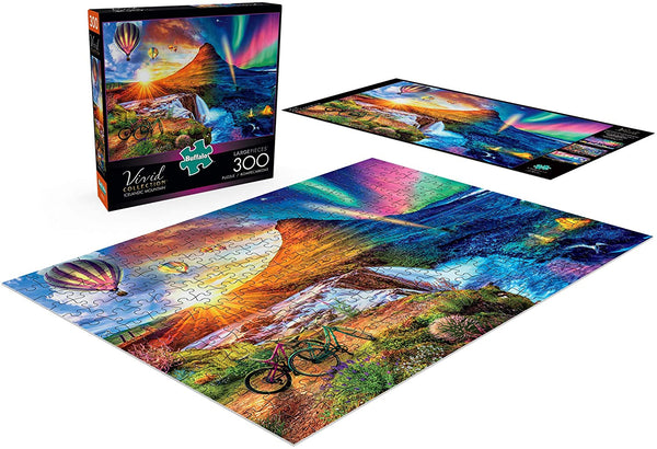 Buffalo Games - Icelandic Mountain - 300 Large Piece Jigsaw Puzzle