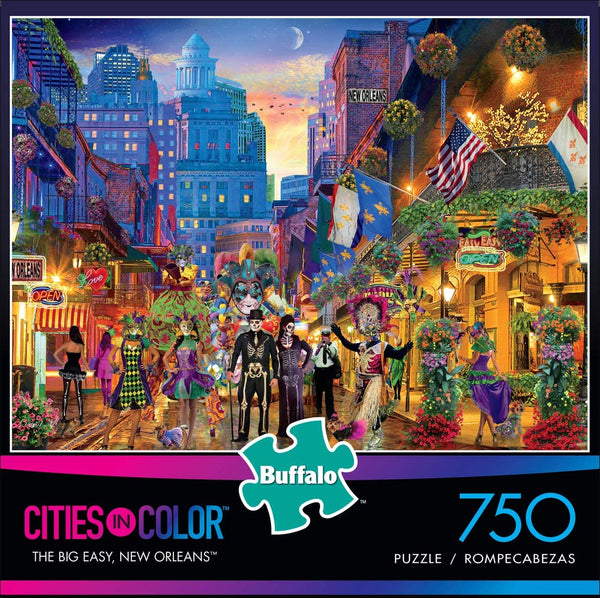 Buffalo Games - The Big Easy, New Orleans Jigsaw Puzzle (750 Pieces)