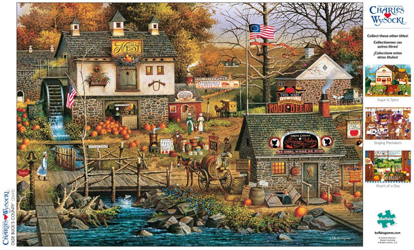 Buffalo Games - Charles Wysocki - Olde Buck's County - 300 Large Piece Jigsaw Puzzle