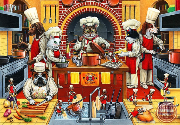 Anatolian - Kool Kat Kuisine Jigsaw Puzzle (500 Pieces)