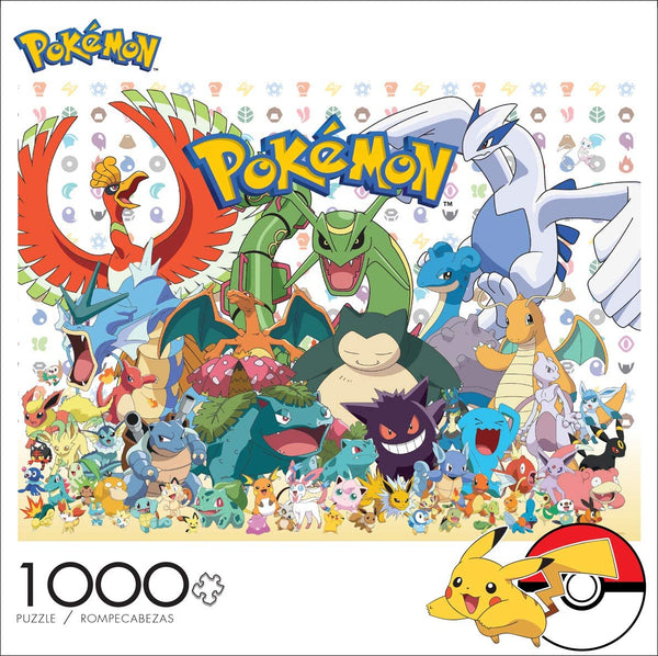 Buffalo Games - Pokemon - Fan Favorites - 1000 Piece Jigsaw Puzzle