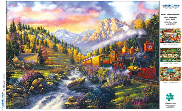 Buffalo Games - Americana Collection - All Aboard! - 500 Piece Jigsaw Puzzle