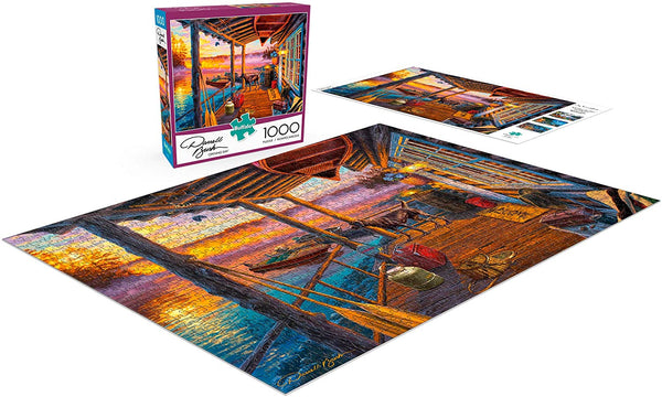 Buffalo Games - Darrell Bush - Opening Day - 1000 Piece Jigsaw Puzzle