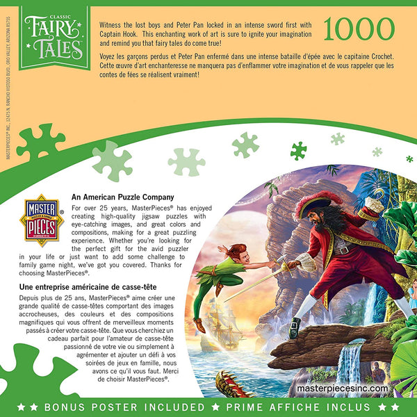 Masterpieces - Classic Fairy Tales Peter Pan Jigsaw Puzzle (1000 Pieces)