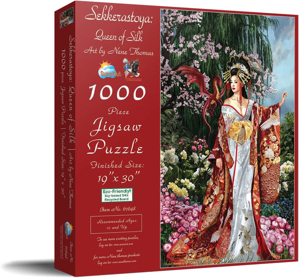 Sunsout - Queen Of Silk by Nene Thomas Jigsaw Puzzle (1000 Pieces)