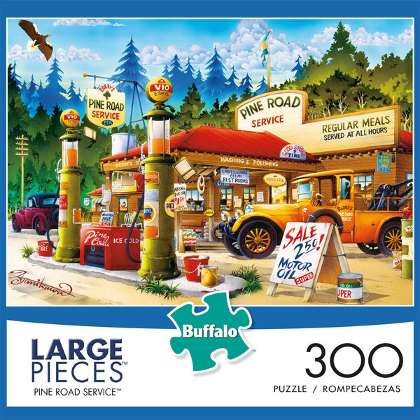 Buffalo Games - Pine Road Service - 300 Large Piece Jigsaw Puzzle