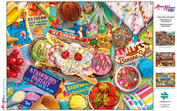 Buffalo Games - Aimee Stewart - Banana Split - 1000 Piece Jigsaw Puzzle