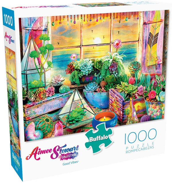 Buffalo Games - Aimee Stewart - Good Vibes - 1000 Piece Jigsaw Puzzle