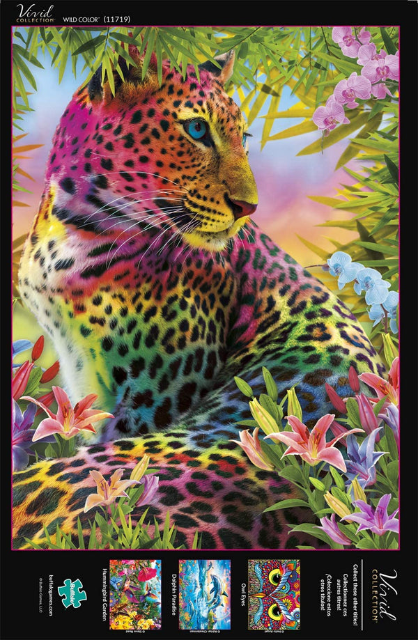Buffalo Games - Vivid Collection - Wild Color - 1000 Piece Jigsaw Puzzle