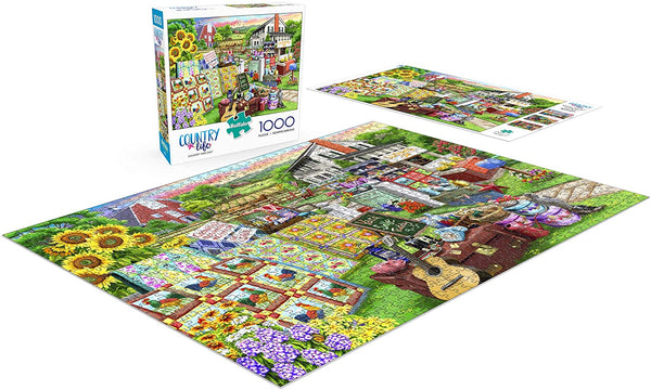 Buffalo Games - Country Yard Sale - 1000 Piece Jigsaw Puzzle