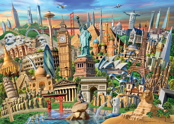 Ravensburger - World Landmarks Jigsaw Puzzle (1000 Pieces)