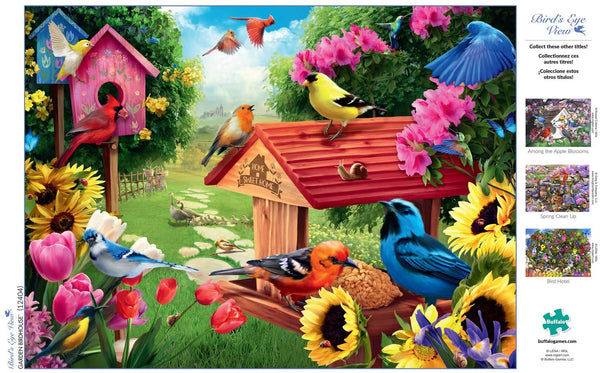 Buffalo Games - Garden Birdhouse - 1000 Piece Jigsaw Puzzle